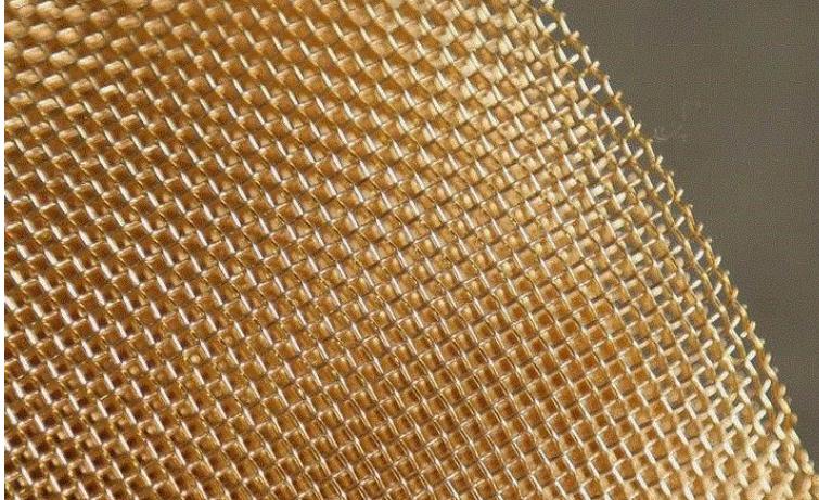 Brass Wire Mesh Sheet - 30 Mesh, 0.6mm Aperture, 0.25mm Wire - 3 Pieces 30x100cm (11.8x39.36")